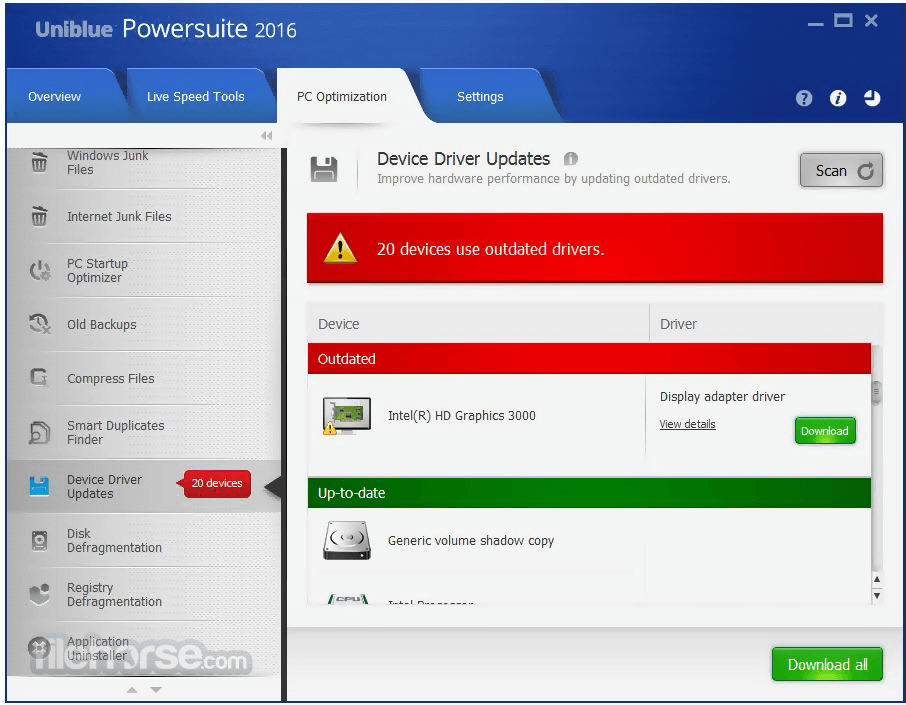 what happened to uniblue powersuite